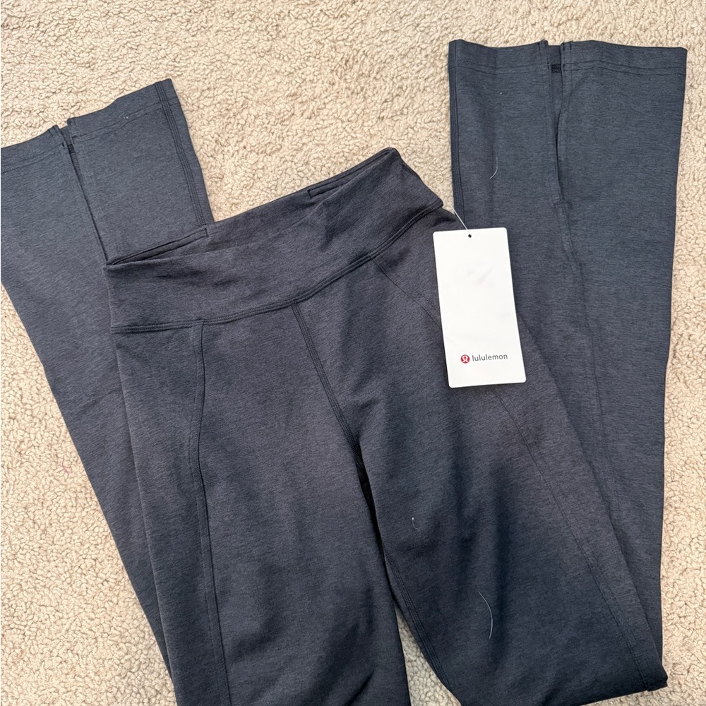 lululemon athletica Charcoal Flare Leggings